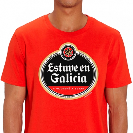 Estuve En Galicia Red T-shirt 