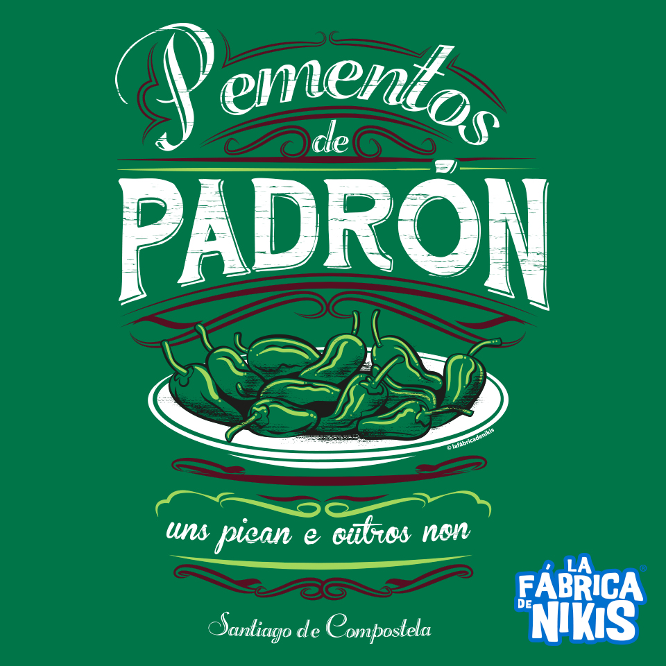 CAMISETA PIMIENTOS DE PADRÓN