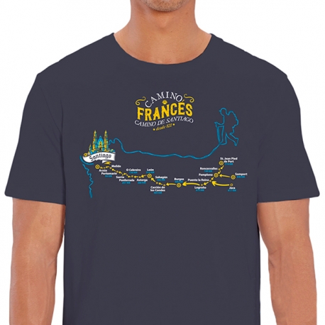 Camiseta Camino de Santiago Francés 