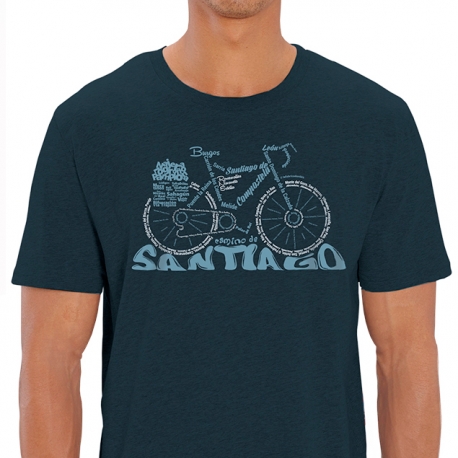 Camiseta Bici Camino de Santiago