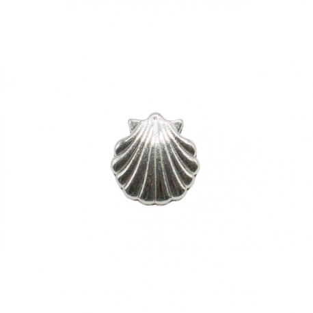 Shell Silver Color Pin 