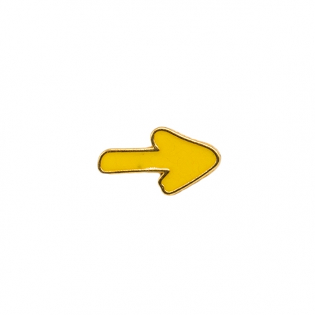 Yellow Arrow Pin