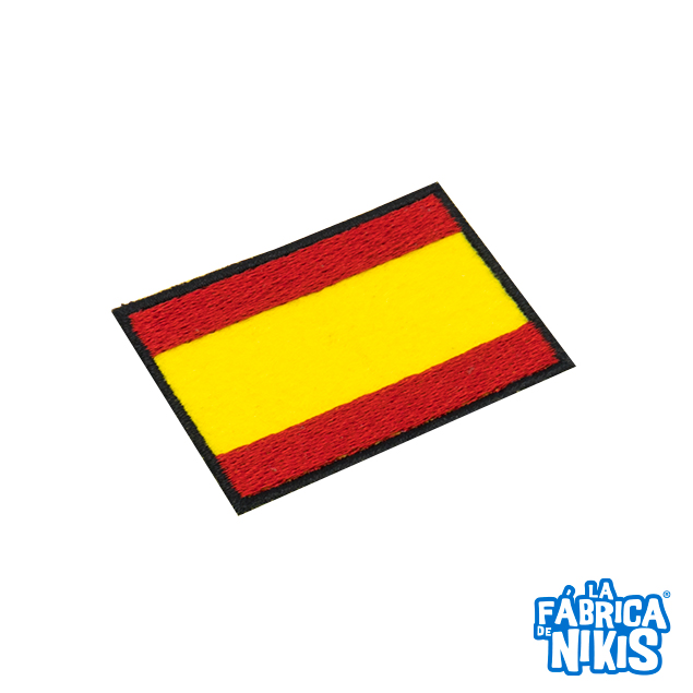 Parche bandera España redondo aviación