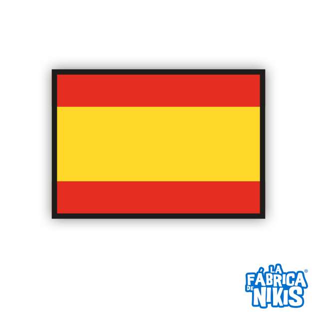 LA FÁBRICA DE NIKIS COMPLEMENTOS - PARCHES Parche Bandera España