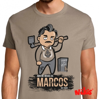 Camiseta Marcos Prata ou Sacho