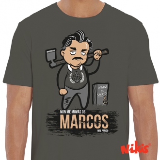 Camiseta Marcos Prata ou Sacho