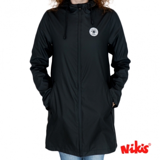 Chaqueta Impermeable chica Style Negro