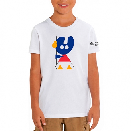 Camiseta Pelegrín Blanco Niño