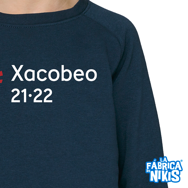 XACOBEO 21-22 NAVY CHILD SWEATSHIRT