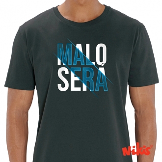 Camiseta Malo Será negro