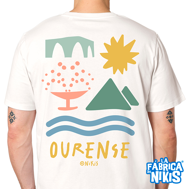 CAMISETA OURENSE ICONOS