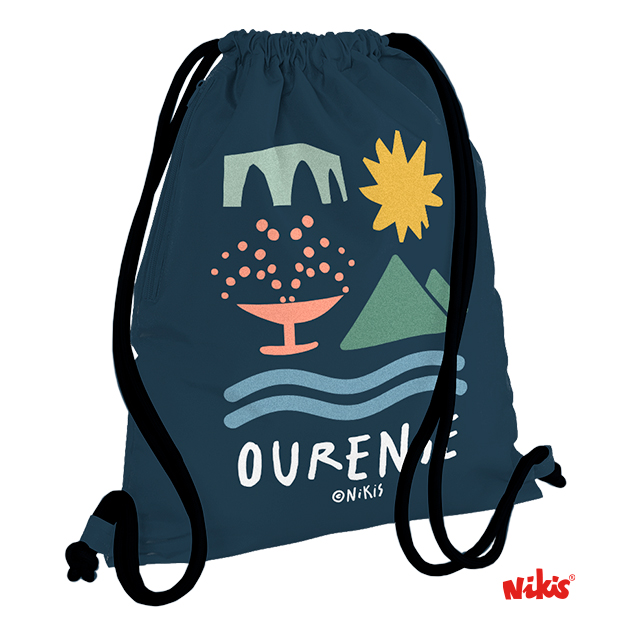 Mochila Cordón Ourense Iconos