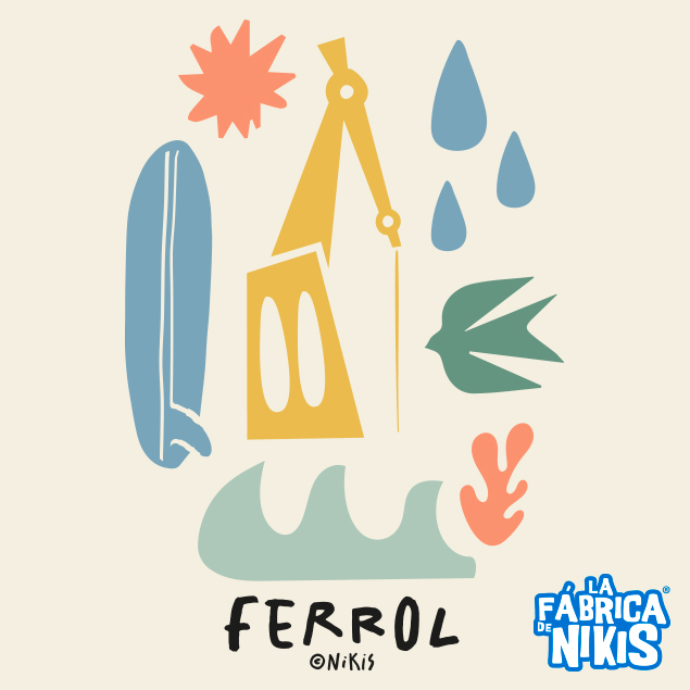 TOTE BAG FERROL ICONOS