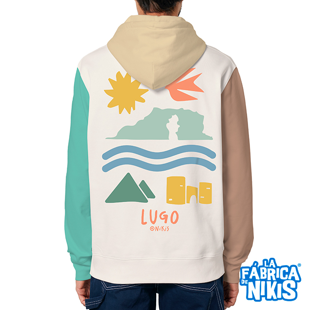SUDADERA CAPUCHA LUGO ICONOS