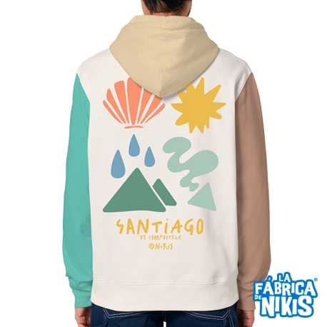 Sudadera Capucha Santiago Iconos