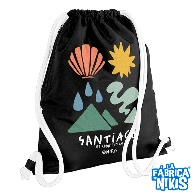 Mochila Cordón Santiago Iconos