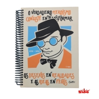 Caderno Espiral Castelao