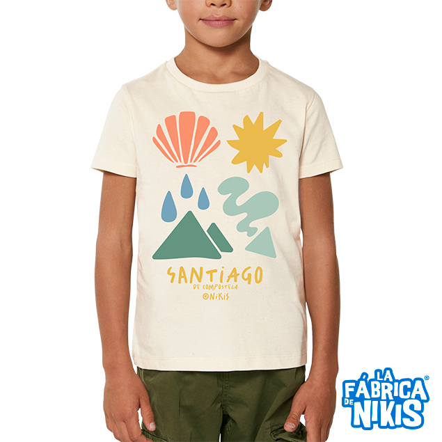 CAMISETA NIÑ@S SANTIAGO ICONOS