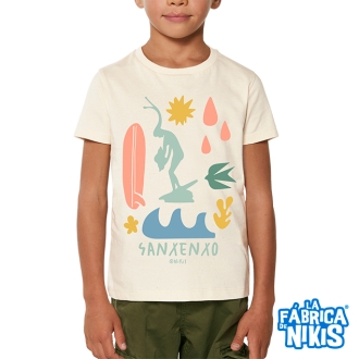 Camiseta Niñ@s Sanxenxo Iconos