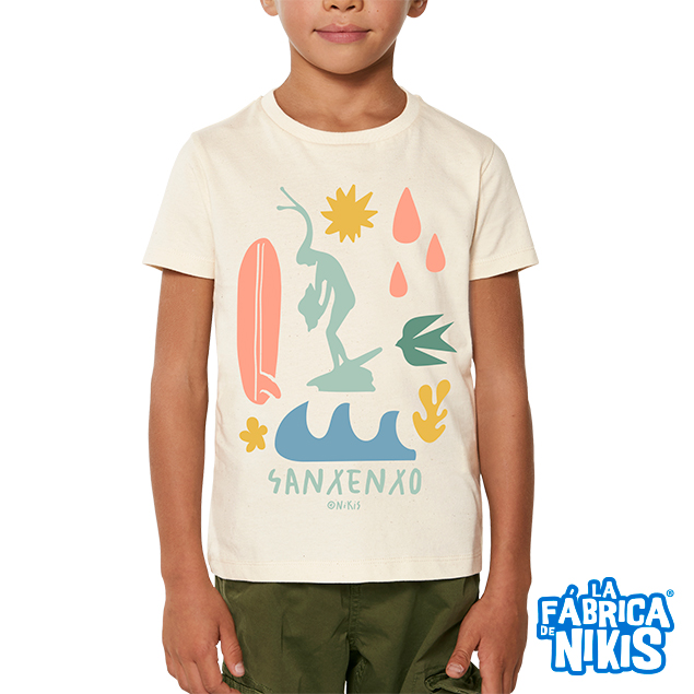 Camiseta Niñ@s Sanxenxo Iconos