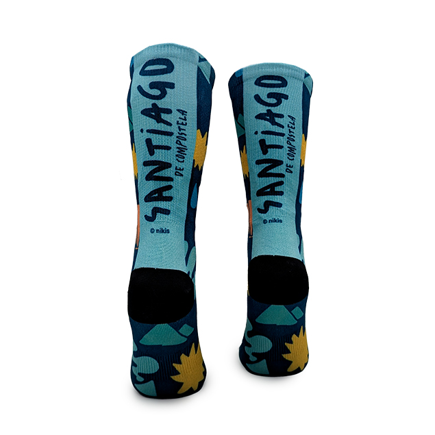 SANTIAGO ICONS BLUE 360º SOCKS 