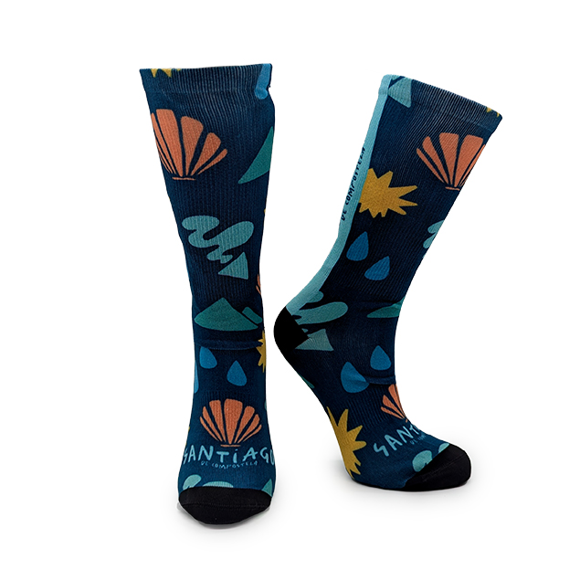 SANTIAGO ICONS BLUE 360º SOCKS 