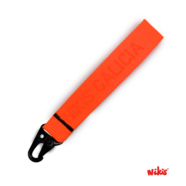 Llavero Nikis Galicia Simple Naranja