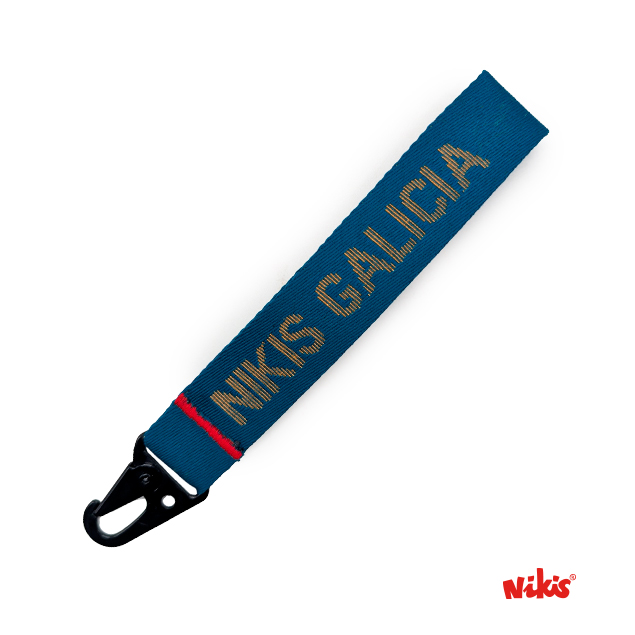 Llavero Nikis Galicia Simple Azul