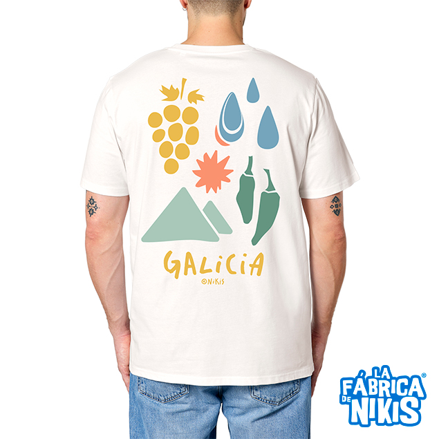 CAMISETA GALICIA ICONOS