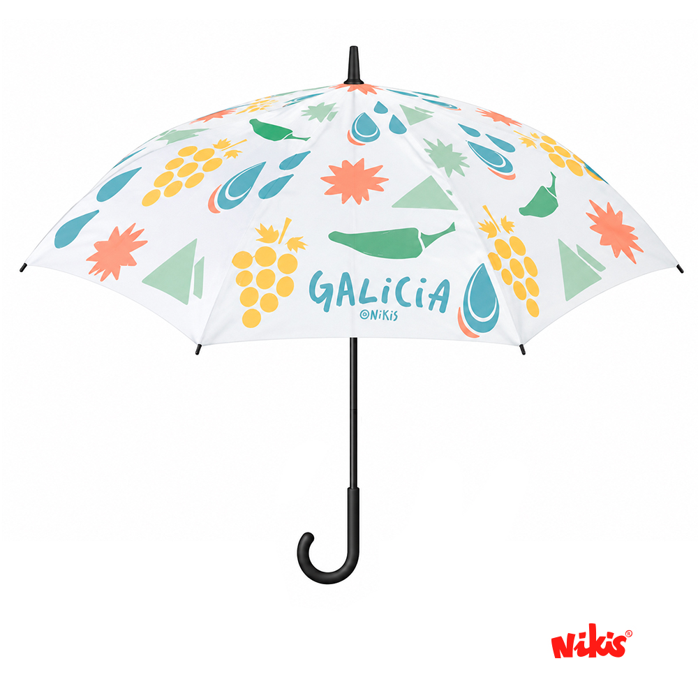 Paraguas Galicia Iconos