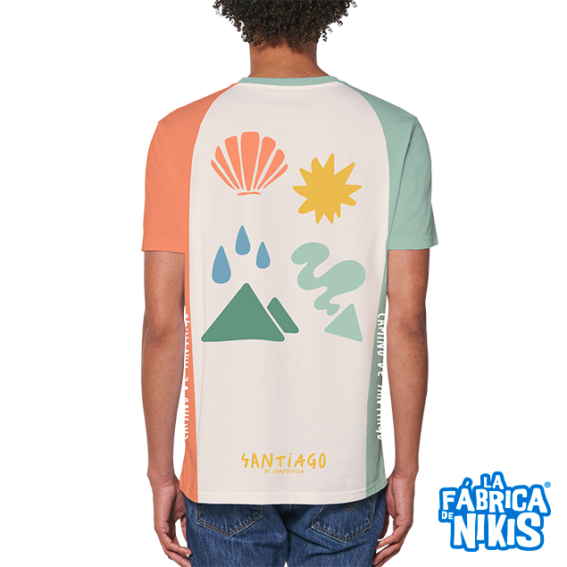 CAMISETA TÉCNICA SANTIAGO ICONOS