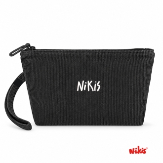 Neceser de Pana Nikis Negro