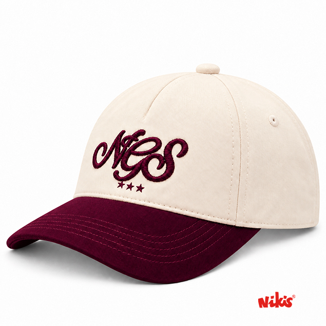 Gorra NGS Bordada Granate