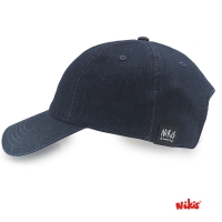 Gorra Bordada Nikis Denim Oscuro