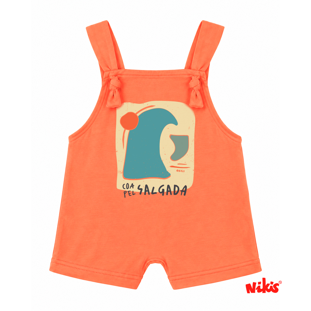 Peto Corto Pel Salgada Laranxa