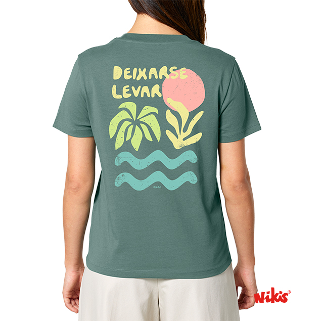 Camiseta Deixarse Levar Verde
