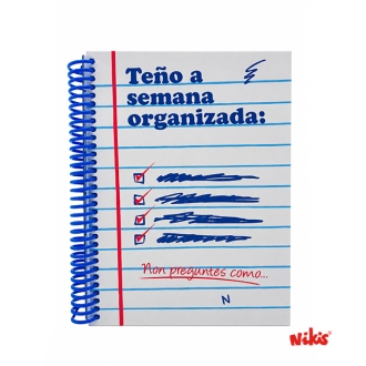 Caderno Espiral Non Preguntes Como