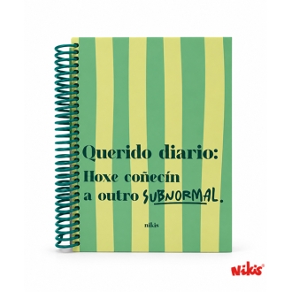 Caderno Espiral Queirdo Diario